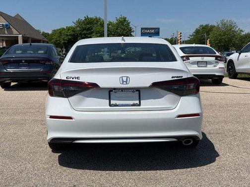 Platinum White Pearl 2026 Honda Civic Sport