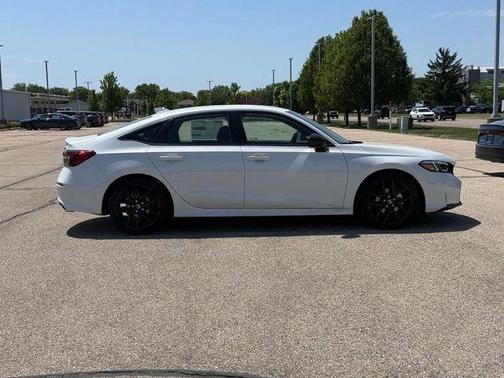 Platinum White Pearl 2026 Honda Civic Sport