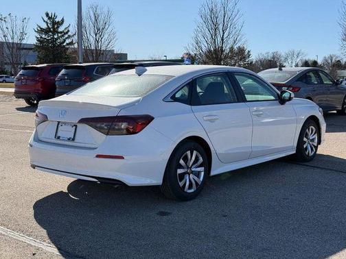 Platinum White Pearl 2026 Honda Civic LX