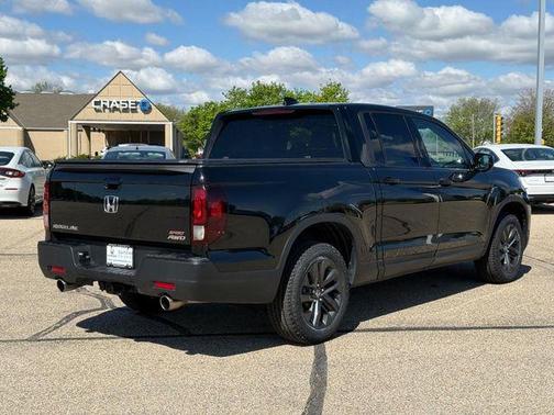 Crystal Black Pearl 2023 Honda Ridgeline Sport
