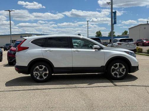 Platinum White 2019 Honda CR-V EX