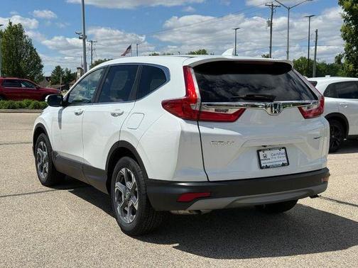 Platinum White 2019 Honda CR-V EX