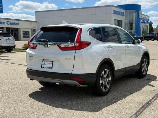 Platinum White 2019 Honda CR-V EX