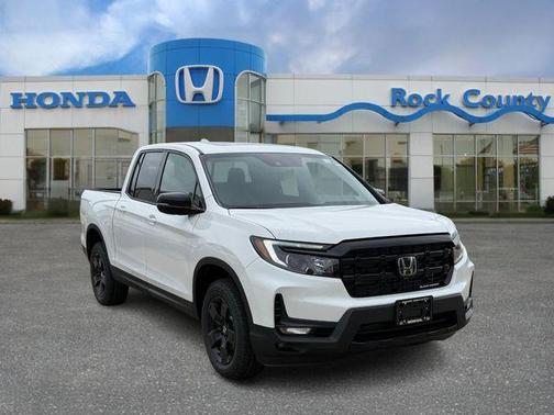 Platinum White Pearl 2026 Honda Ridgeline Black