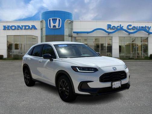 Platinum White Pearl 2026 Honda HR-V AWD Sport