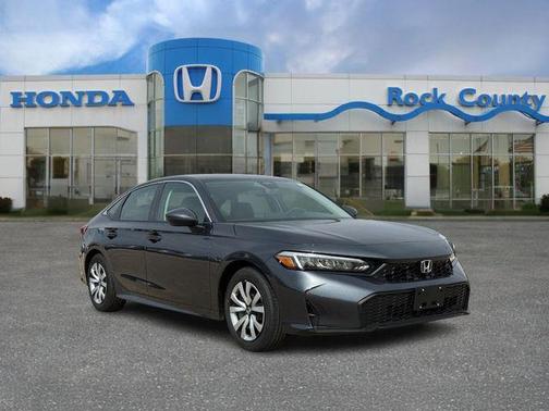 Meteorite Gray Metallic 2026 Honda Civic LX