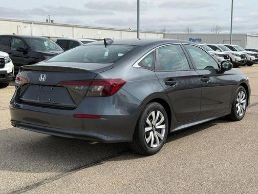 Meteorite Gray Metallic 2026 Honda Civic LX