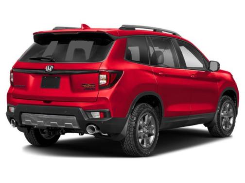 Radiant Red Metallic II 2025 Honda Passport AWD TrailSport