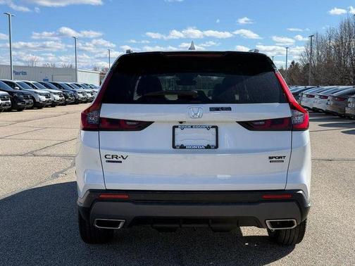 Platinum White Pearl 2026 Honda CR-V Hybrid Sport-L AWD