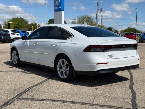 Platinum White Pearl 2023 Honda Accord LX 1.5T