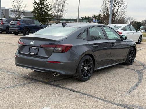 Meteorite Gray Metallic 2026 Honda Civic Sport