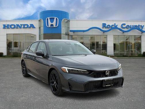 Meteorite Gray Metallic 2026 Honda Civic Sport