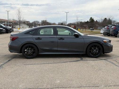 Meteorite Gray Metallic 2026 Honda Civic Sport