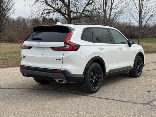 Platinum White Pearl 2026 Honda CR-V Hybrid Sport-L AWD