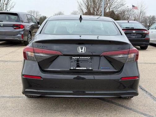 Crystal Black Pearl 2026 Honda Civic Hybrid Sport