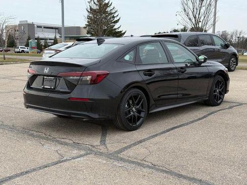 Crystal Black Pearl 2026 Honda Civic Hybrid Sport