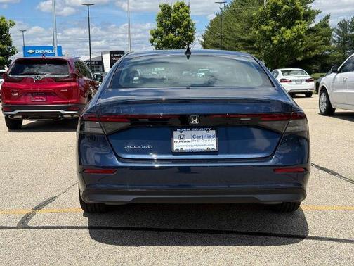 Canyon River Blue Metallic 2025 Honda Accord SE