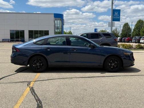 Canyon River Blue Metallic 2025 Honda Accord SE