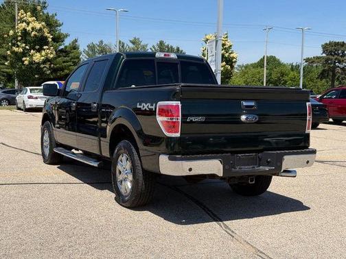 Green 2014 Ford F-150 XLT