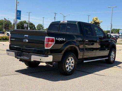 Green 2014 Ford F-150 XLT