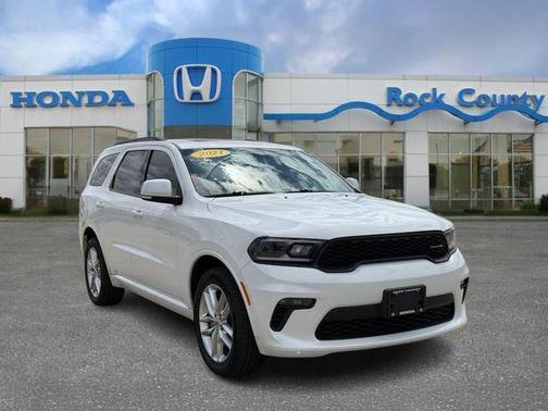 Vice White 2021 Dodge Durango GT Plus