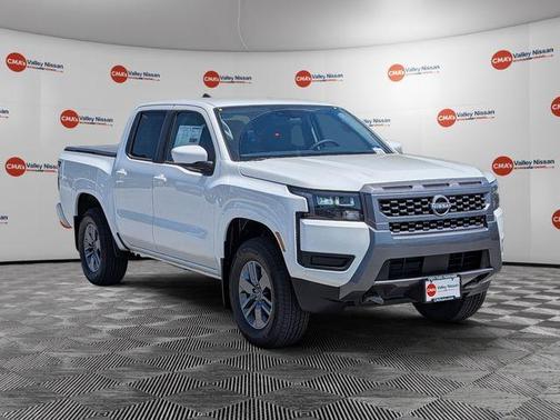Glacier White 2026 Nissan Frontier SV