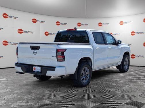 Glacier White 2026 Nissan Frontier SV