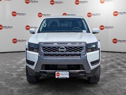 Glacier White 2026 Nissan Frontier SV