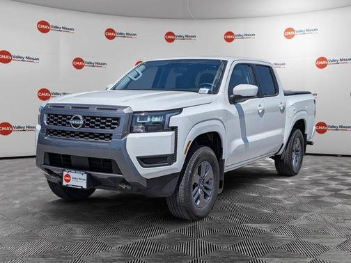 Glacier White 2026 Nissan Frontier SV