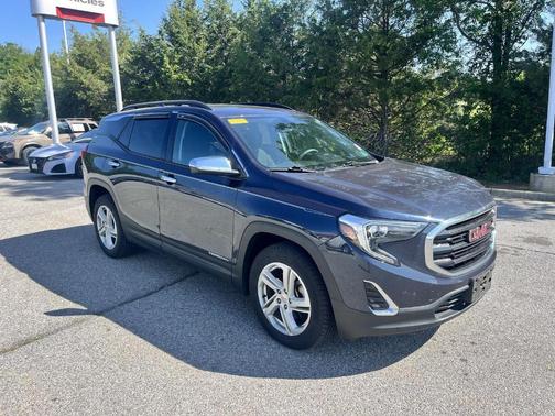 Blue Steel Metallic 2018 GMC Terrain SLE
