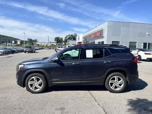 Blue Steel Metallic 2018 GMC Terrain SLE