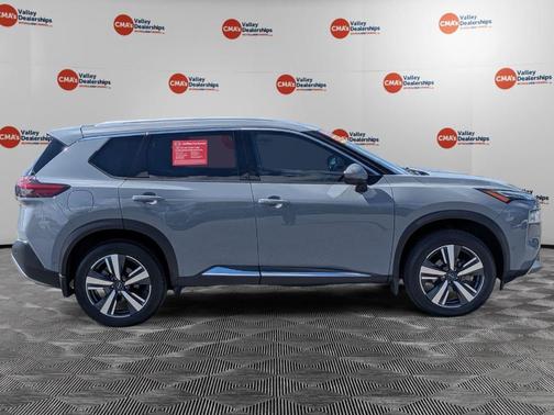 Boulder Gray Pearl 2023 Nissan Rogue Platinum