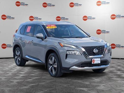 Boulder Gray Pearl 2023 Nissan Rogue Platinum