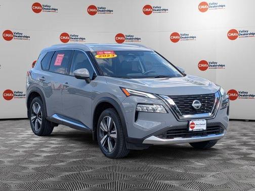Boulder Gray Pearl 2023 Nissan Rogue Platinum