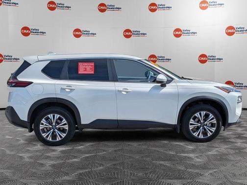White 2023 Nissan Rogue SV