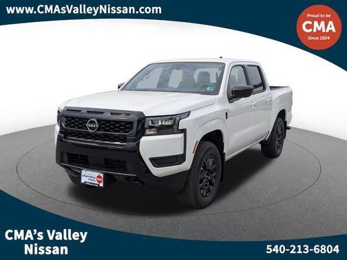 Glacier White 2026 Nissan Frontier SV