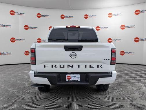 Glacier White 2026 Nissan Frontier SV