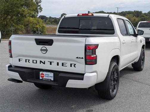 Glacier White 2026 Nissan Frontier SV
