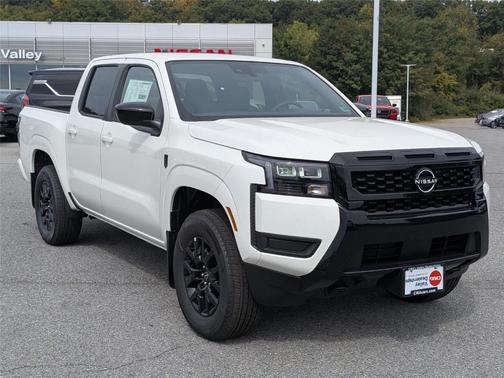 Glacier White 2026 Nissan Frontier SV