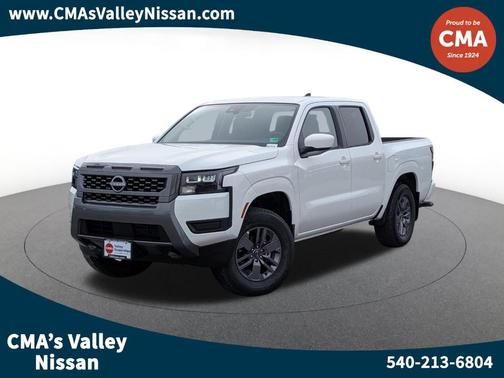 Glacier White 2026 Nissan Frontier SV