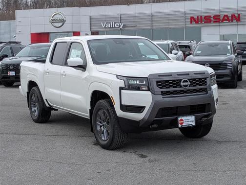 Glacier White 2026 Nissan Frontier SV