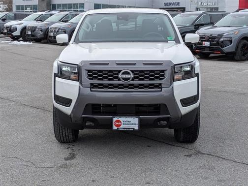 Glacier White 2026 Nissan Frontier SV