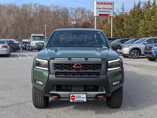 Green 2026 Nissan Frontier PRO-4X