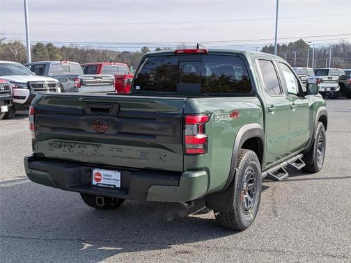 Green 2026 Nissan Frontier PRO-4X