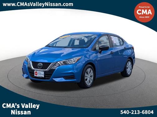 Electric Blue Metallic 2020 Nissan Versa S