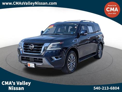Hermosa Blue 2022 Nissan Armada SL