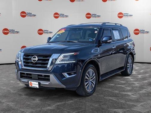 Hermosa Blue 2022 Nissan Armada SL