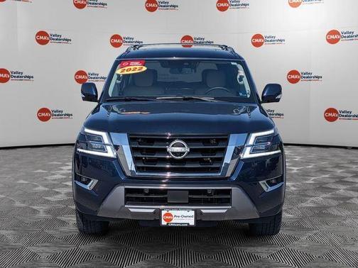 Hermosa Blue 2022 Nissan Armada SL