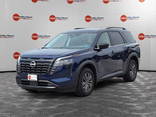 Deep Ocean Blue 2026 Nissan Pathfinder SV