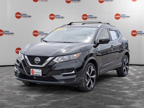 Magnetic Black 2021 Nissan Rogue Sport SL